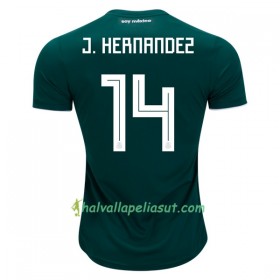 Jalkapallo Pelipaidat Meksiko J.Hernandez 14 World Cup 2018 Kotipaita